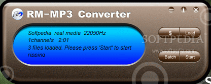 Mini-stream RM-MP3 Converter (formerly Easy RM to MP3 Converter)